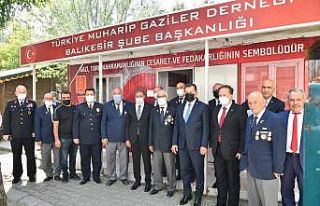 Vali Hasan Şıldak’tan gazilere ziyaret