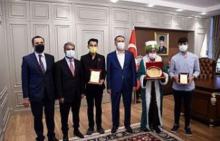 Vali Mahmut Çuhadar’a Ahilik Haftası ziyareti