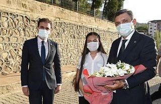 Vali Şahin, Sason Kaymakamı Mete ile bir araya geldi