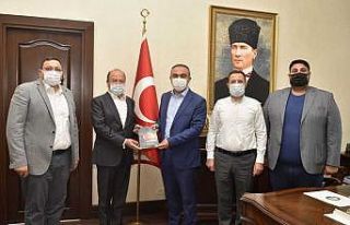 Vali Soytürk,15 Temmuz Derneği Başkanı Şebik...