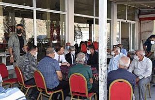 Vali Topdağı’nda vatandaşlarla buluştu