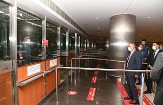 Vali Yazıcı yapımı tamamlanan Dış Hatlar-2 Terminali’ni...