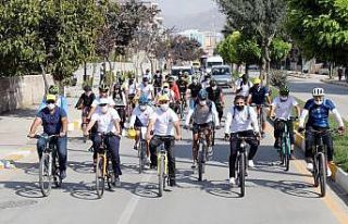 Van Büyükşehir belediyesinden bisiklet turu