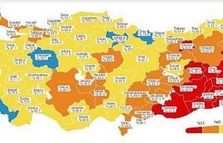 Van, ikinci doz aşıda kırmızı iller arasında