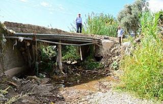 Vatandaşın 40 yıllık köprü problemi çözüm...