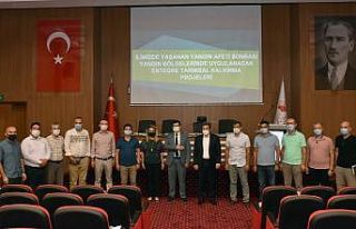 Yangında zarar gören 64 kırsal mahalleye 59 proje
