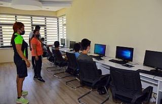 Yangınzede çocukların terapi eğitimleri devam...