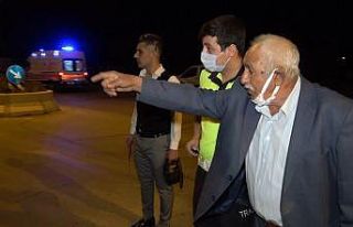 Yara almadan kurtulduğu kazayı polislere böyle...
