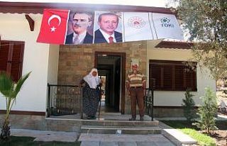 Yeni evlerine kavuşuyorlar