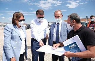 Yeni hastane binası hızla yükseliyor