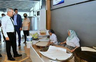 Yeşilyurt’un yöresel lezzetleri bu çarşıda