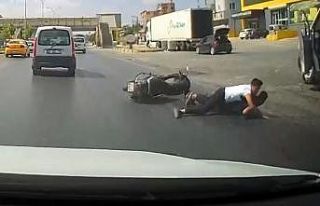 Yola dökülen yağ nedeniyle ölümden döndüler