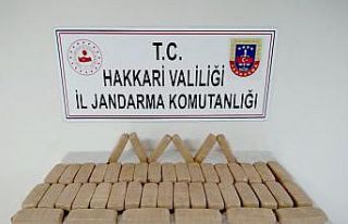 Yüksekova’da 23 kilo eroin ele geçirildi