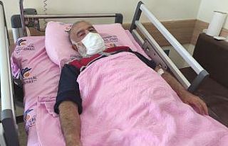 Yüksekten düşerek yaralanan hastanın imdadına...