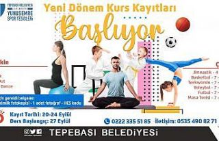 Yunus Emre’de yeni dönem kurslar başlıyor