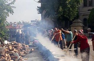 Yusufça’da geleneksel aşure etkinliği