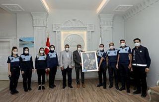 Zabıta Daire Başkanlığından Vali Bilmez’e “195.yıl”...