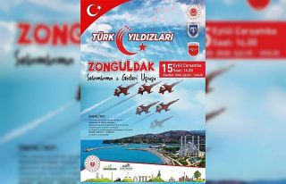 Zonguldak’taki Türk Yıldızları gösterisine...