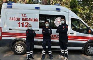 112 personeli masaj ve oksijen tedavisiyle 20 kedinin...