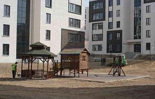 1453 Konutlarında peyzaj çalışması