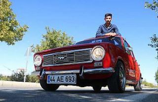 1974 model Murat 124 için 60 bin TL harcadı