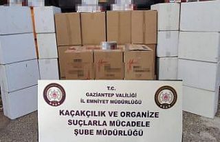 229 bin 800 kaçak makaron ele geçirildi