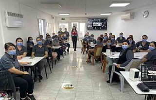 30 kadına narkotik eğitimi