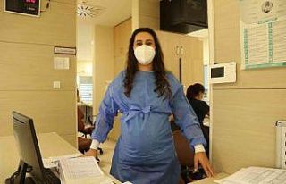 5 aylık hamile hemşire yoğun bakım hastalarının...