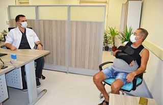 67 yaşındaki hasta, ‘omuza doku transferi’ ile...