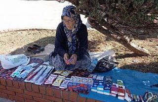 82 yaşındaki nine çalışmadan duramıyor