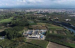 9,8 milyon euroluk atık su arıtma tesisinin yüzde...