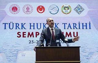 Adalet Bakanı Gül: “Hukuk tarihi, bugünün hukuk...