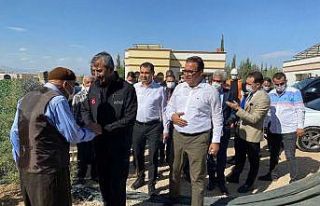 AFAD Başkanı Sezer Adıyaman’da ki afet konutlarını...