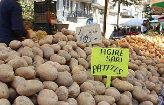 Afyonkarahisar’da pazarın dikkat çekeni hamsi...