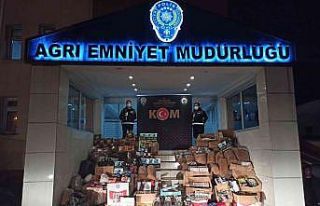 Ağrı’da tütün operasyonu
