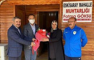 AK Parti heyeti muhtarlar ile bir araya geldi