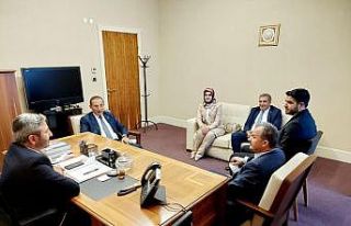 AK Parti teşkilatı Milletvekili Aydın ile bir araya...