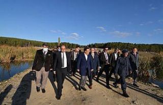 Akdağ Tabiat Parkı’nda çalışmalar sürüyor