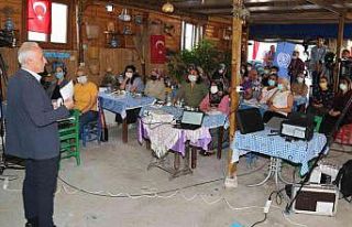 Akdeniz’de kadın çiftçilere İş Sağlığı...
