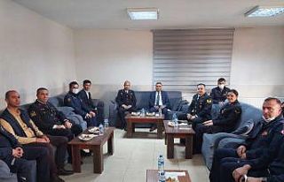 Aksaray jandarması itfaiye teşkilatının haftasını...