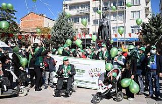 Aksaray’da “Dünya Yeşile Boyanıyor” adlı...