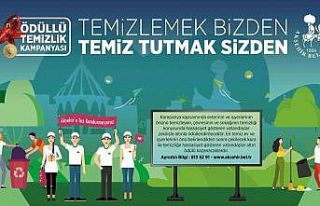 Akşehir Belediyesi’nden ödüllü temizlik kampanyası