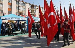 Akşehir’de 29 Ekim kutlamaları