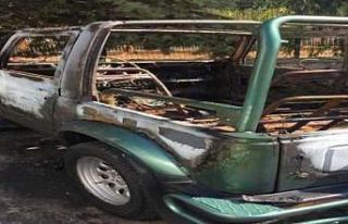 Alanya’da bir aracı kundaklayıp bir iş yerini...