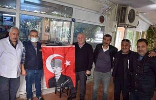 Aliağa’da Cumhuriyet Bayramı öncesi iş yerlerine...