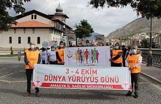 Amasya’da sağlıkçılardan yürüyüş tavsiyesi:...