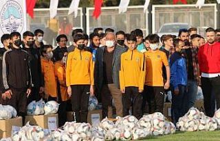 Amatörlere malzeme yardımı