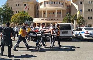 Arazi davasında adliye karıştı