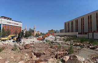 Artuklu Çok Katlı Otopark Projesi devam ediyor