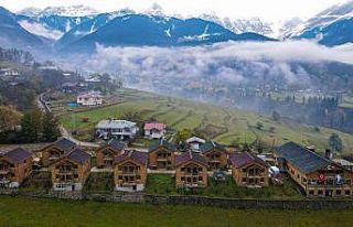 Artvin’de tatil köyünü aratmayan huzurevi